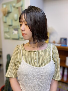 アンドチル 渋谷(AND CHILL) 切りっぱなしボブ/外ハネボブ/タッセルボブ　渋谷