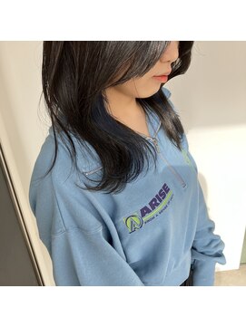 アリーズ(ALLYS) inner color ブルー @rrchimu