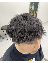 ブライト(BRIGHT)&nbsp;マッシュ　波巻きパーマ