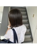 /切りっぱなしボブ