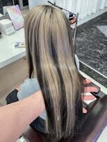 エスト 大阪梅田(EST)&nbsp;レミー100%/53cm☆シールエクステ60枚+ブリーチカラー