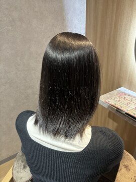 エマ 日吉(emma) 【emma小濱】透け感のあるダークグレージュ