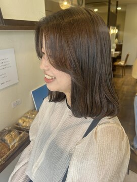 アンフール(am foule) アッシュ×ベージュ