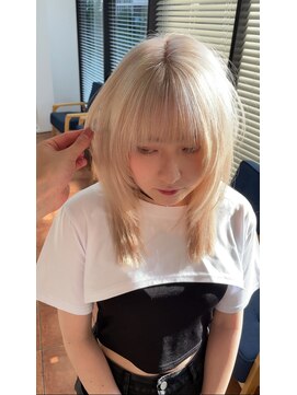 ジュイル シブヤ(JEWIL SHIBUYA) ブリーチ2回で叶える♪ブロンドカラー