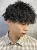 架空(KAQU) 刈り上げマッシュ波巻きパーマ(新潟/燕三条)