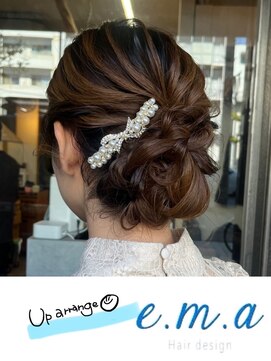 エマヘアデザイン(e.m.a Hair design) アップアレンジ