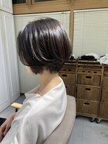 ネオリーブウリ 二子玉川店(Neolive uri)&nbsp;黒髪ボブルフネビージュ小顔ワンレン