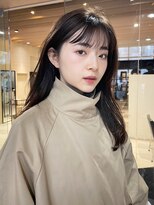 シルクレイヤーカット*ロングレイヤー*透明感地毛風カラー