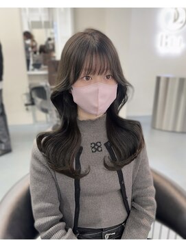 ベル(BEL) 【韓国風】20代、30代◎38mmコテたぷっとレイヤーカット