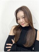 ワンカールで決まる韓国ヘア