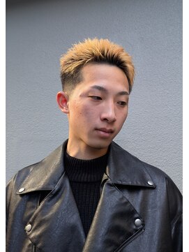 クフィア メンズヘアー カンポ 天王寺店(CUFFIA MEN'SHAIR CAMPO) ローフェード×スパイキーショート