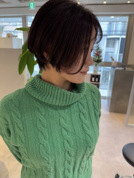 マルフェ 天王寺(marfe) 大人可愛いマッシュショートボブウルフカット◎30代40代50代60代