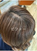 脱白髪染め