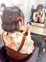 エヌエービー 池袋店(N.A.B.) ハーフアップ