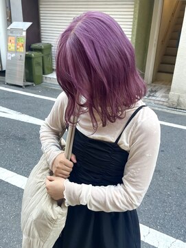 ロチカバイドールヘアー 心斎橋(Rotika by Doll hair) ペール ラベンダー ハイトーン