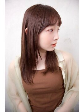 クレドガーデン 柏(CRED GARDEN) 髪質改善大人可愛いストレートロング艶バイオレット20代30代40代