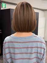 ゴカン バイ ジル ブラン 名古屋(Gokan by JIL BLAN) ハイライトバレイヤージュダブルカラーショートカット30代40代