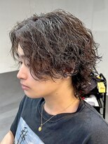 アグ ヘアー ドルチェ 静岡青葉通り店(Agu hair dolce)&nbsp;＜Agu hair石垣＞シャドウパーマスタイル×ウルフスタイル