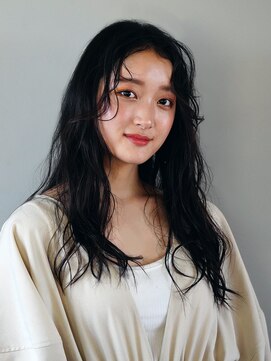 アース 溝の口店(HAIR&MAKE EARTH) コテ巻きロング[溝の口/髪質改善/縮毛矯正/白髪ぼかし]