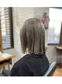 20代30代40代ダブルカラーミルクティーアッシュ透明感カラー
