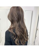 アディション 新宿(ADITION)&nbsp;【韓国】艶感ハイライトミルクティーグレージュレイヤーカット