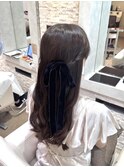 イベントにぴったりハーフツインアレンジ♪