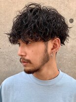 フィフスパーク(fifth PARK)&nbsp;渋谷ツイストスパイラルパーマフェザーシャドウパーマfifthヘア