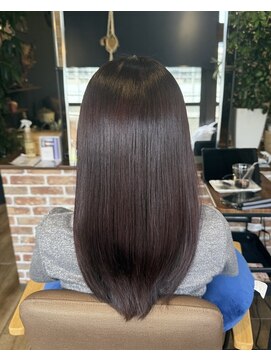 ファン 姪浜(Fan) 髪質改善カラー