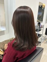 ノア(no_a)&nbsp;髪質改善TRで艶髪×マロンブラウン