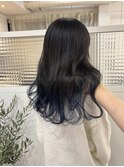 ネイビーブルーグラデーション　【ayami】