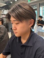 エルマーク 和歌山(L-MARK)&nbsp;センターパート/フェザーパーマ/カルマパーマ/men's