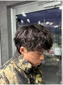 ニュアンスパーマ/波巻きツイストスパイラル/シャドウパーマ