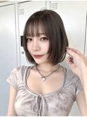 ミニボブ/パツっとボブ/イメチェン/髪質改善/自由が丘
