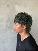 【CUT】ハイトーンの束感ショートレイヤーウルフ!