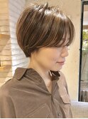 シースルーバング『マッシュショート』☆