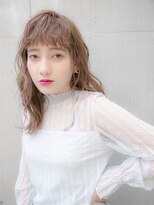 リリアン 表参道(relian) バングで勝負!フェミニンミディー