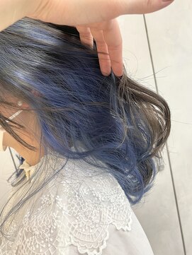 エイト ヘアサロン 渋谷本店(EIGHT) インナーブルー　m13