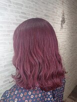 美容室 ハルミ ヘア リゾート 川口店(Harumi Hair Resort) ピンクカラー