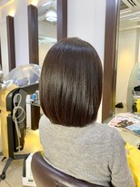 ヘアアーク(HAIR arc) コスメストレート#京成大久保#奏の杜#髪質改善#京成津田沼#ボブ