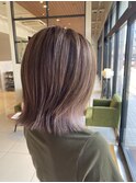 外はねグレーパープル