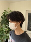 ワックスだけできまる!マッシュミニウルフ