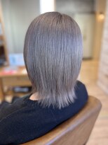 ラボヌールヘアー 宇都宮店(La Bonheur hair)&nbsp;ミディアムハイトーン♪【宇都宮駅/インナーカラー】