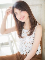 モッズ ヘア 福岡姪浜店(mod's hair) mod's姪浜/キレイめカジュアルうる艶髪美髪栗色バリアージュg