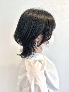 ヘアーサロン フーガ せんげん台店(HAIR SALON fuuga) 耳掛けウルフ