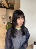 暗髪レイヤー