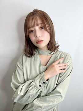 ディレクト 新宿(Direct) 透明感カラー×ゆるふわミディ★