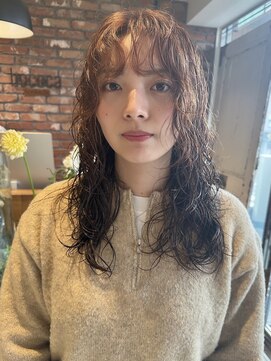 ボコカ(bococa) レイヤーパーマ前髪あり