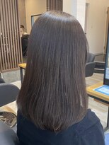アトリエコア(Atelier Coa)&nbsp;髪質改善トリートメントミルクティーベージュカラーくびれヘア