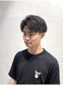 アップバング/センターパート/刈り上げ/ツーブロック