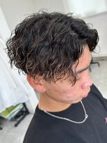 フゥ 宇都宮(FeU) 波巻きパーマツイストスパイラルパーマメンズマッシュパーマ